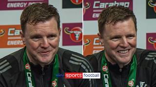 Eddie Howe EMOTIONAL Carabao Cup final post-match press conference