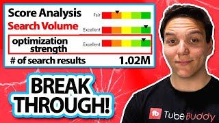 TubeBuddy Tutorial | Keyword Optimization Strength!