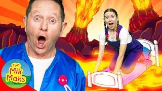 The Floor is Lava  | Kids Songs & Games | The Mik Maks