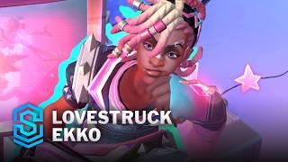 Lovestruck Ekko Wild Rift Skin Spotlight