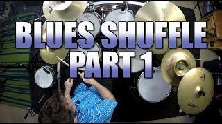 Drum Lessons - Blues Shuffle - Part 1