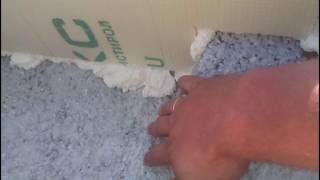 Армопояс. Утепление. belt over the house