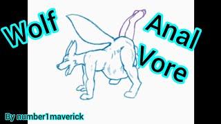 Wolf anal vore#[ V- ANIM 2] by number1maverick