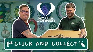 DARTS CORNER CLICK AND COLLECT EXPERIENCE | DARTS PLANET TV