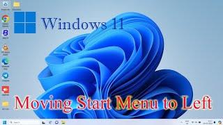 How to move Start Button from Centre to Left | Windows 11 Tutorial in Hindi