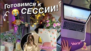 СЕССИЯ, будни студентки || учись со мной, влог || Marina Vorontsova