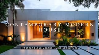 The Perfect Blend Modern Living and Nature: Contemporary House Architecture with Harmonic Horizon