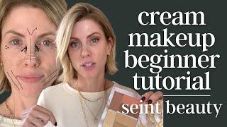 Cream Makeup Beginner Tutorial | Using Seint Beauty