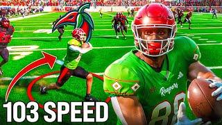 I Found the Fastest Player in College Football!