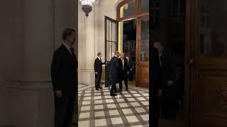 #PRINCE_WILLIAM MEETS #TRUMP IN PARIS : He welcomed Trump at British Ambassador's Residence in Paris