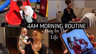 VLOG: 4AM MORNING ROUTINE | Just Believe in Jesus + spending the day w the kids + fresh bedding, etc