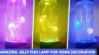 So Pretty!! Jellyfish LED Night Lamp For Kids | Lava Lamp Reviews LED Mood Lighting for Your Bedroom