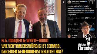 H.G. Maaßen & Werte-Union - Wie vertrauenswürdig ist jemand, der einen Geheimdienst geleitet hat?