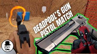 Deadpool's Gun in a Pistol match?  USPSA with a Desert Eagle 50 AE