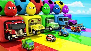 Baby Shark Wheels on the Bus and More! Soccer ball shaped wheels - Baby Nursery Rhymes & Kids Songs