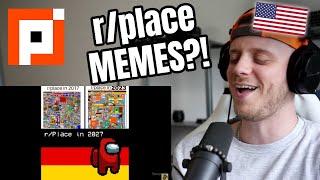 American Reacts to Reddit r/place Memes