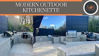 MODERN OUTDOOR KITCHENETTE