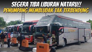 KEPADATAN PENUMPANG BUS SUMBAR, SIAPA LEBIH UNGGUL DI LIBURAN NATARU INI⁉️