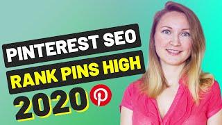 PINTEREST SEO 2020 | Get Free Search Traffic and Rank High