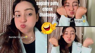 most requested Suqishy puffy cheek challange | @Rfarookibeauty #viral #challenge