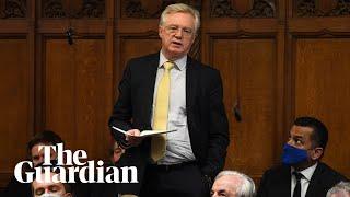 'In the name of God, go': Tory MP David Davis urges Boris Johnson to resign
