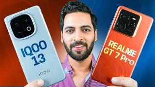 VERY SHOCKING : realme GT 7 Pro Vs iQOO 13 | Full Comparison 