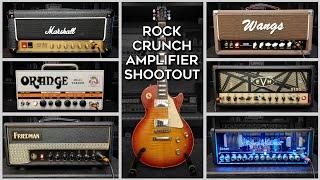 ROCK CRUNCH Amplifier Shootout! (Marshall, Friedman, Orange, EVH, Wangs & H&K)