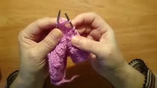 Простые УЗОРЫ спицами Вязание без заморочек Beautiful knitting pattern. S\m