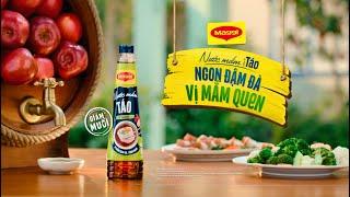 MỚI! NƯỚC MẮM TÁO MAGGI - NGON ĐẬM ĐÀ, VỊ MẮM QUEN (15s - BẮC)