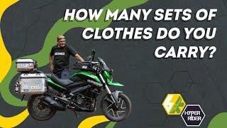 Ep 13: How many sets of cloths do you carry