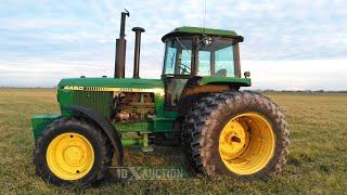JOHN DEERE 4450  (1985)  10X AUCTION (AuctionTime/TractorHouse)