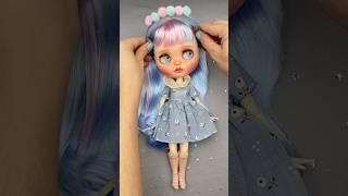 Vistiendo mi muñeca blythe!🩷 #blythe #doll #art #kawaii #toys #amor #japan #japanese