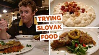 Slovak Food Review - 5 Things to try in Bratislava, Slovakia