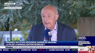 Jean-Hervé Lorenzi (Cercle des Économistes): Favoriser la croissance ou la lutte contre l'inflation