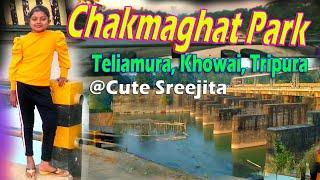 Chakmaghat Park ll Chakmaghat Bridge of Teliamura Khowai River #khowai #tripura @cutesreejita14