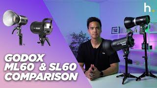 Godox ML60 & SL-60W Continuous COB LED Light | Comparison & Review