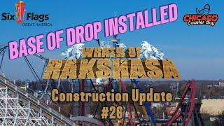 Six Flags Great America Wrath Of Rakshasa Construction Update #26