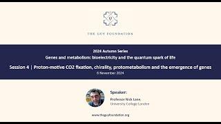 Nick Lane (2024) Proton-motive CO2 fixation, chirality, protometabolism and the emergence of genes