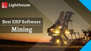 Best ERP Software for Mining in India  | ERP for Metals  | Minerals Industry @lighthouseinfosystems