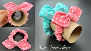 DIY Fabric Scrunchies.