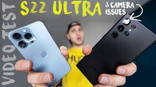 S22 ULTRA vs iPhone 13PRO