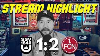 Stream Highlight | SSV : FCN 1:2 | 05. Spieltag 2024/25 | Schlussphase