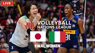 [LIVE REACTION] FINAL : ITALIA VS JEPANG VNL 2024 WOMEN