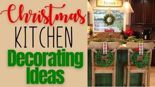 Beautiful Christmas Kitchen Decorating Ideas