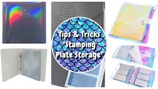 Tips & Tricks "Stamping Plate Storage"