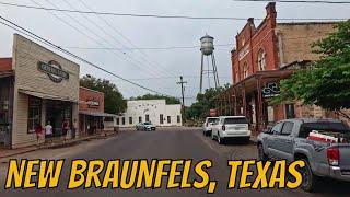 New Braunfels, Texas! Drive with me through a Texas town!