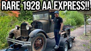 Barn Find Stories - 1928 Ford Model AA Express Bed Pickup!!