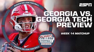 Can Georgia take care of Georgia Tech in Week 14? | Always College Football