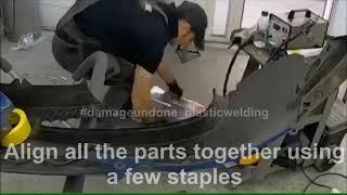 How to weld a cracked bumper by Damage Undone