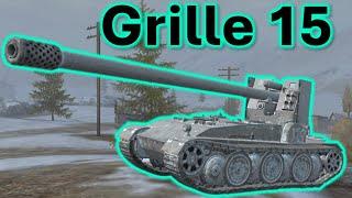 WoT Blitz Grille 15: 5 battles in action